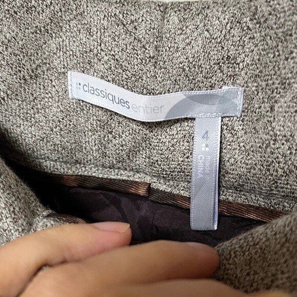 Classique Entier Wool Trouser Pants 4 - Picture 10 of 11